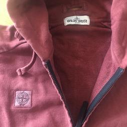 Felpa Stone Island con zip e cappuccio, taglia L COME NUOVA