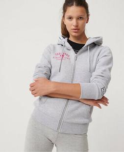 Superdry Felpa con zip e cappuccio Track &amp; Field
