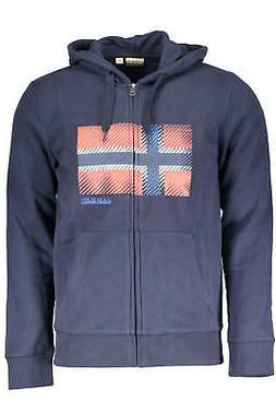 FELPA CON ZIP NAPAPIJRI FELPA CON ZIP Uomo N0YIWT BIBU FZH_1