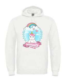 Felpa CORINNE MANTINEO Dolci Unicorni Maglietta t-shirt bamb