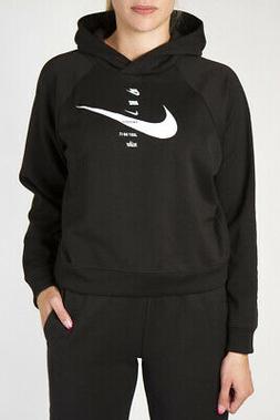 Nike Sportswear Felpa Corta Con Cappuccio Swoosh CU5676 011