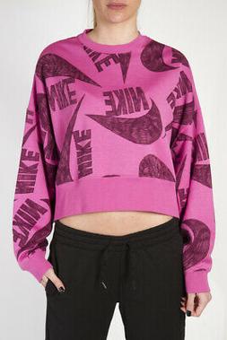 Nike Sportswear Felpa Corta Girocollo Over CJ2052 691