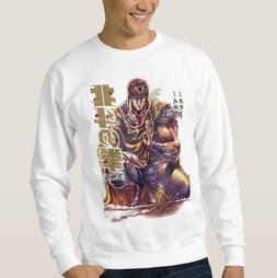 FELPA COTONE FELPATO KEN GUERRIERO HOKUTO NO KEN CARTONE ANI