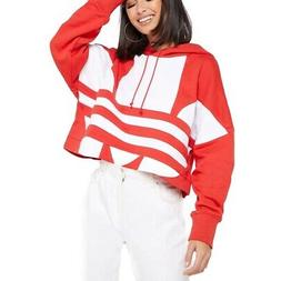 Adidas FELPA CROPPED LARGE LOGO W  FS1313 Rosso mod. FS1313
