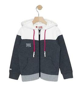 Felpa da bambina Star, con cappuccio e zip - 283