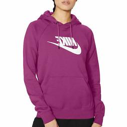 Nike Felpa da Donna con Cappuccio Logo Fuxia Codice BV4126-5
