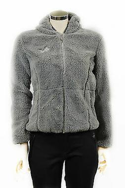 Felpa da donna grigia con pelliccia Alpen Way cappuccio casu