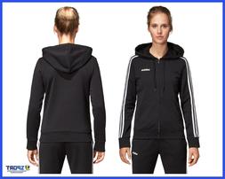 FELPA ADIDAS da DONNA Palestra con Zip Cerniera Cappuccio Gi