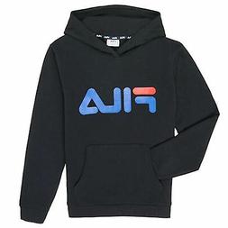 Fila Felpa da Ragazzi con Cappuccio Andrea Classic Nera Codi