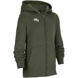 Nike Felpa da Ragazzo con Cappuccio e Full Zip Club Verde Co