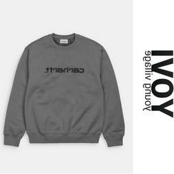 FELPA DA UOMO CARHARTT AUTUNNO INVERNO GIROCOLLO UNISEX CON 