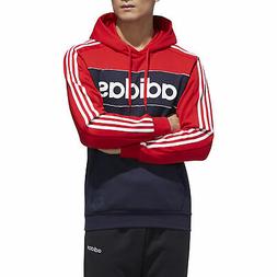 Adidas Felpa da Uomo con Cappuccio Essentials Rossa Codice G