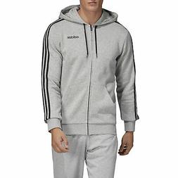 Adidas Felpa da Uomo con Cappuccio Full Zip Essentials 3-Str