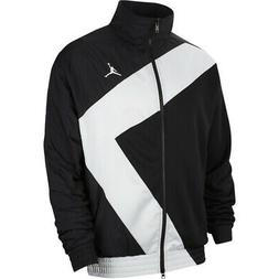 Felpa da uomo con zip NIKE JORDAN in tessuto nero CI7915-010