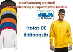 felpa Da Uomo Girocollo Felpata In Cotone Awdis maglione tut