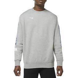 Nike Felpa da Uomo Girocollo Repeat Grigia Codice DC0718-063