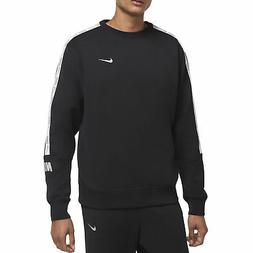 Nike Felpa da Uomo Girocollo Repeat Nera Taglia S Cod DC0718