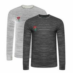 Felpa da Uomo Maglione Brave Soul Caspian Rosa Maglione Pull