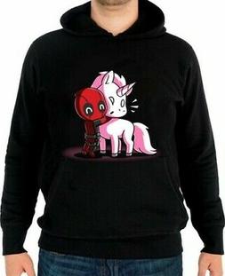 Felpa Deadpool Unicorno Fumetti CCdp038 sil