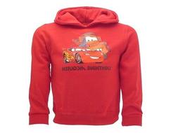 FELPA DISNEY CARS BAMBINO ROSSO MAGLIA ORIGINALE NUOVO