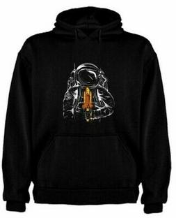 Felpa Divertenti Astronauta Gelato DV142 sil