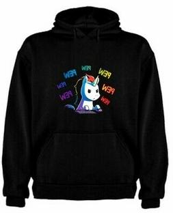 Felpa Divertenti Unicorno Gamer DV129 sil
