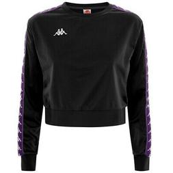 Felpa Donna Banda Ahmis Cropped Kappa