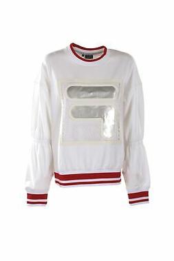 Felpa Donna Fila  Bianco/rosso 682479 1/20 Primavera Estate 
