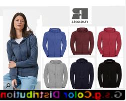 Felpa donna  con cappuccio e cerniera intera  HD