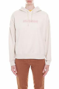 NAPAPIJRI - Felpa donna con cappuccio e ricamo logo