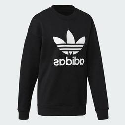 Felpa donna garzata Girocollo Adidas Original Trefoil Crew F