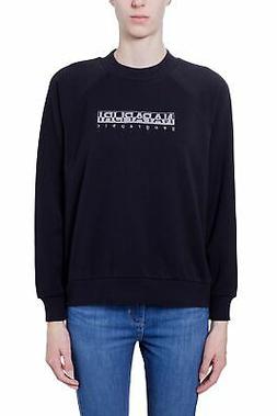 NAPAPIJRI - Felpa donna girocollo con ricamo logo
