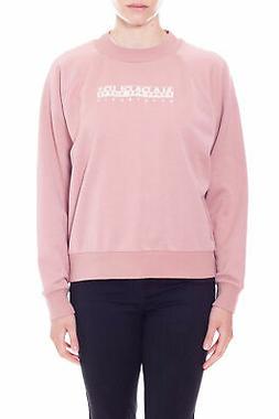 NAPAPIJRI - Felpa donna girocollo con ricamo logo