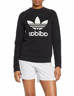 Felpa adidas donna adidas girocollo Trefoil Crew Sweatshirt,