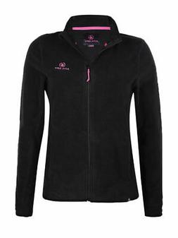 Felpa donna in pile con zip intera donna