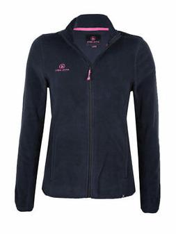 Felpa donna in pile con zip intera donna