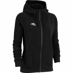 Felpa donna inverno full zip cappuccio NIKE Sporstwear BV412