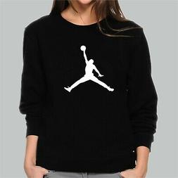 Felpa Donna Michael Jordan 23 basket NBA felpa pesante calda
