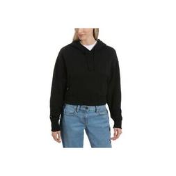 FELPA VANS DONNA STRAIGHTENED CON CAPPUCCIO NERO