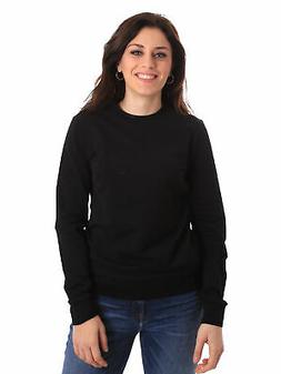 FELPA DONNA Ea7 emporio armani SWEATSHIRT 1200 NERO 6ZTM84 T