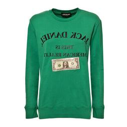 JACK DANIEL FELPA DONNA VERDE