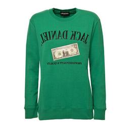 JACK DANIEL FELPA DONNA VERDE