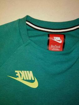 Felpa Nike donna verde taglia S o bambino 14 - baffo.giallo 