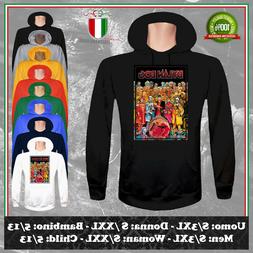 FELPA DYLAN DOG FAMILY ISPIRATA FUMETTO HORROR CAPPUCCIO 198