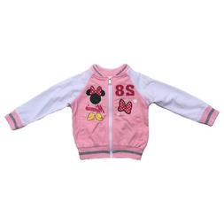 FELPA MINNIE MOUSE DISNEY BAMBINA CON ZIP SUN CITY TAGLIE 3/