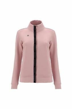 FELPA FREDDY F0WBCS3-P86 DONNA PINK COLLO ALTO CON ZIP CON N