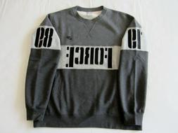 FELPA NIKE Force ORIGINALE Girocollo Tg. XL Colore Grigio