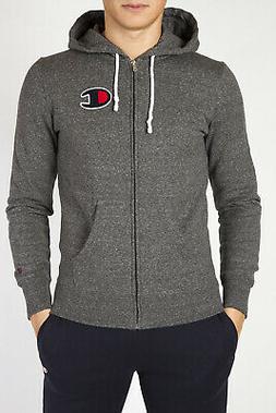 Champion Felpa Full Zip Con Cappuccio C Logo 214290 EM516