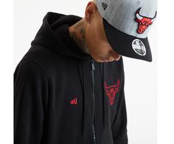 Felpa full zip con cappuccio New Era official Chicago Bulls 