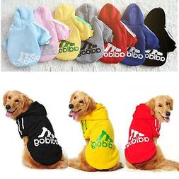 Felpa Giacca adidog cappuccio - Vestito cloth abito cani tan